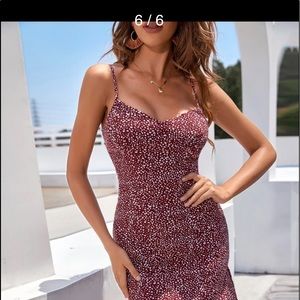 Backless dress from SHEIN. Never worn.  Runs small.